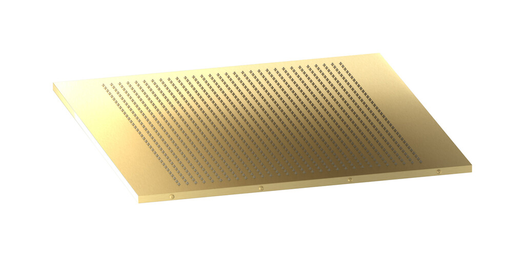 Полувстроенный душ под дождем WE ARE IB av620is Brushed Pale Gold Aqua