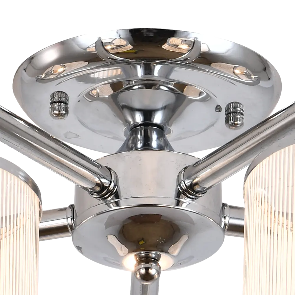 Люстра потолочная Essence 5 ламп 18 м² цвет хром Escada STLM-2072471 - Вид №4