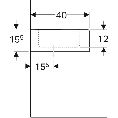 326060000 Раковина детская Geberit Bambini Geberit  - Вид №4