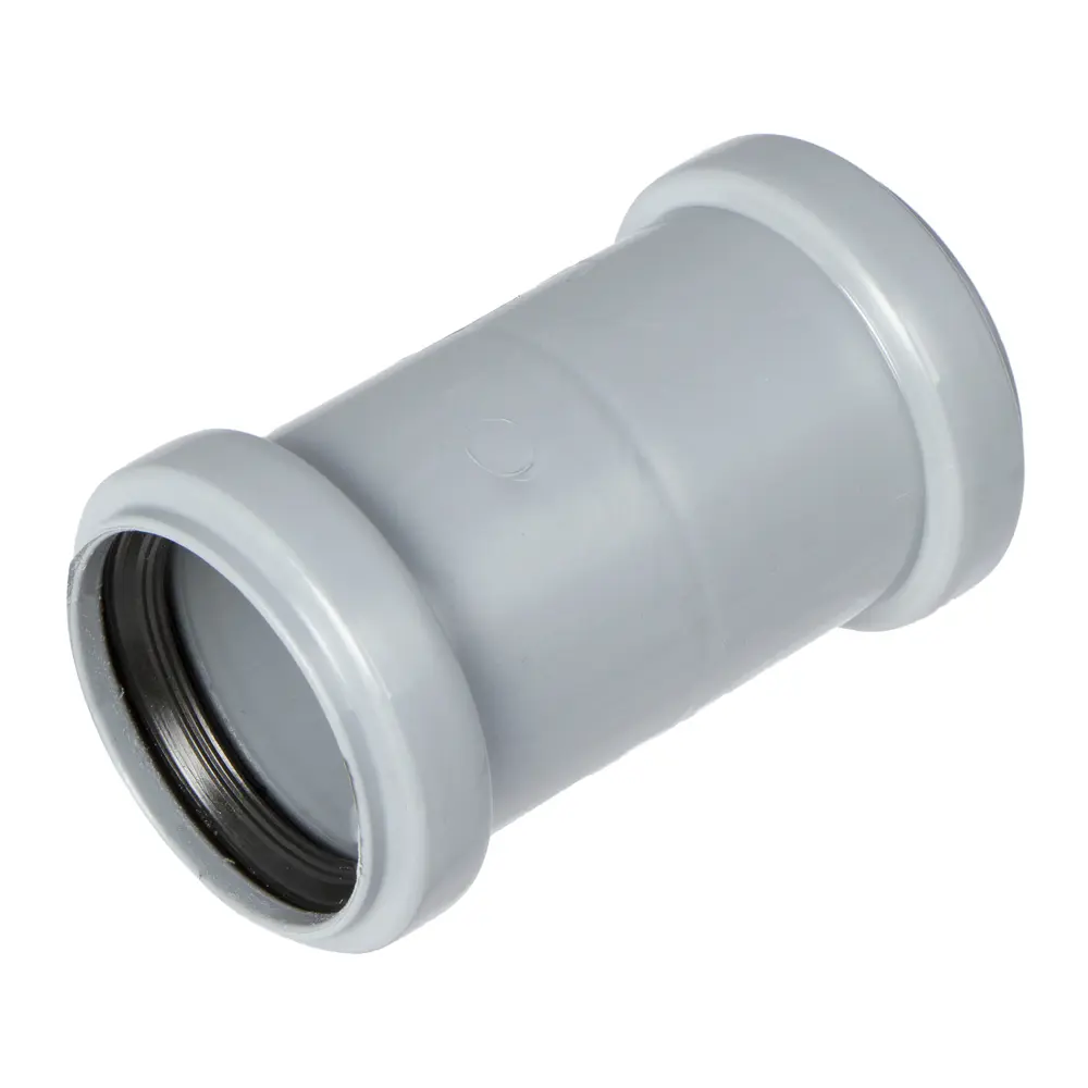 Муфта канализационная Политэк 50 мм для герметичного соединения труб 11011303 STLM-0001045