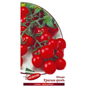 Семена томата Красная Гроздь AGRONI - среднеранний сорт для открытого грунта 89400845