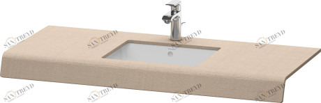 DS828C07575 Консоль DuraStyle #DS828C 550 мм Лен, декор Duravit