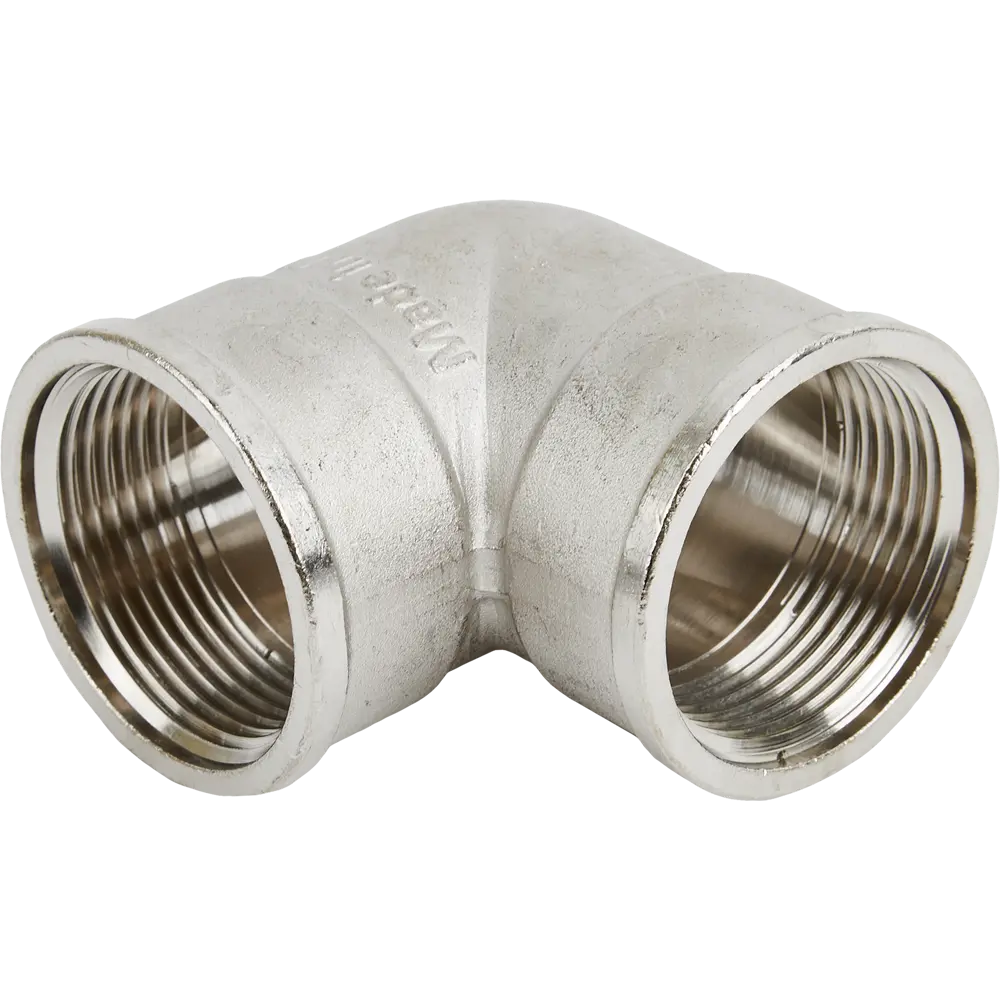 Угол 90° Stout 1 1/4" ВР мм никелированная латунь 82238956 STLM-2013626 