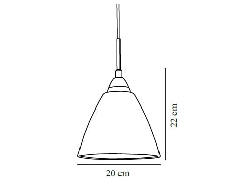 Стеклянный и металлический подвесной светильник Nordlux READ 20 ARCH-00059660 - Вид №2