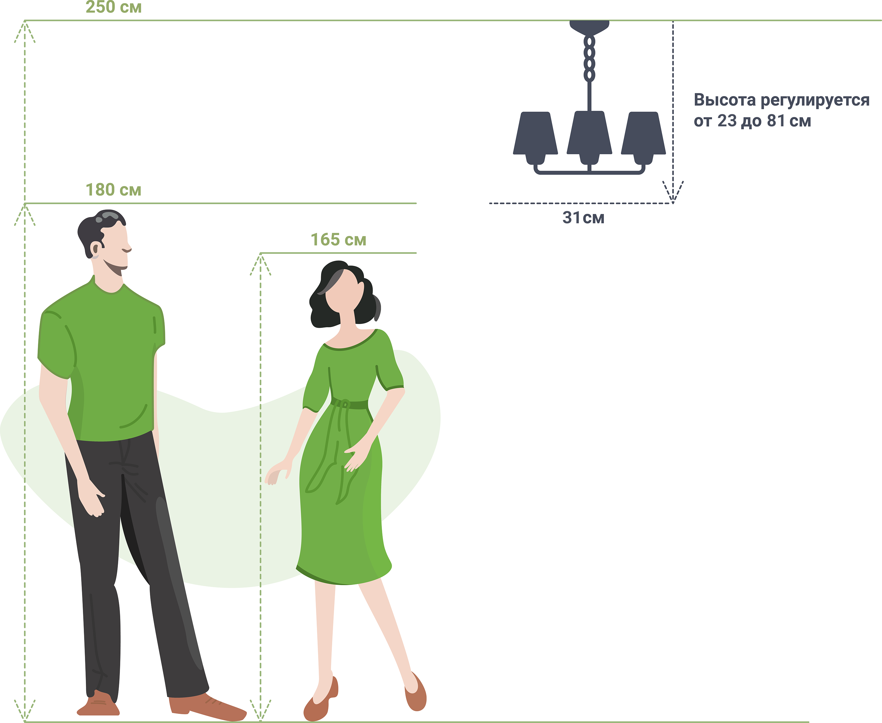 Vitaluce Эльза Дарк - хрустальная подвесная люстра на 4 лампы с черным матовым основанием 89697132 STLM-0079815 - Вид №3