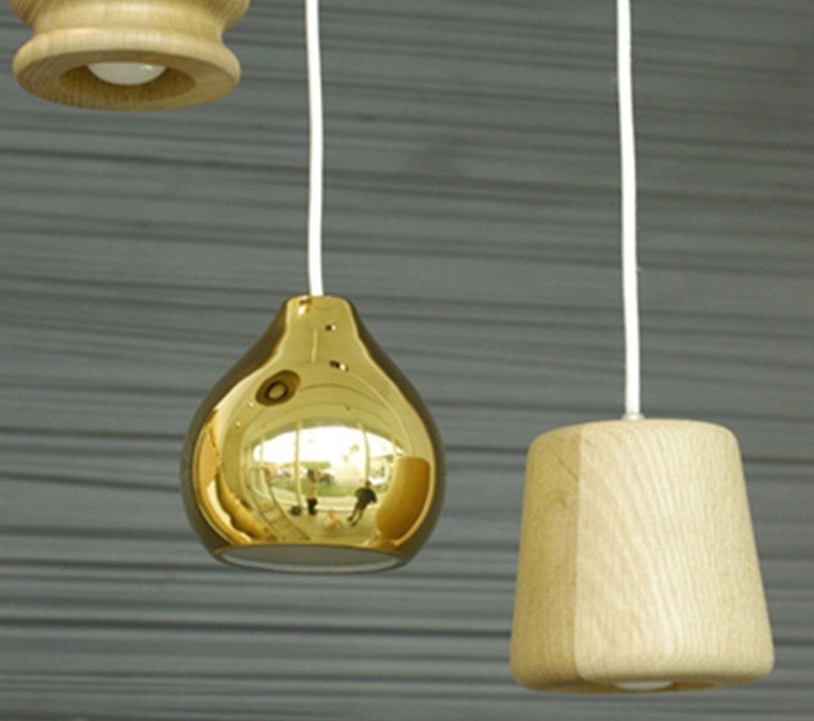 Ex.T Drip 1 Oro Подвесной светильник из золота керамики outletEXDRIP1ORO - Вид №4