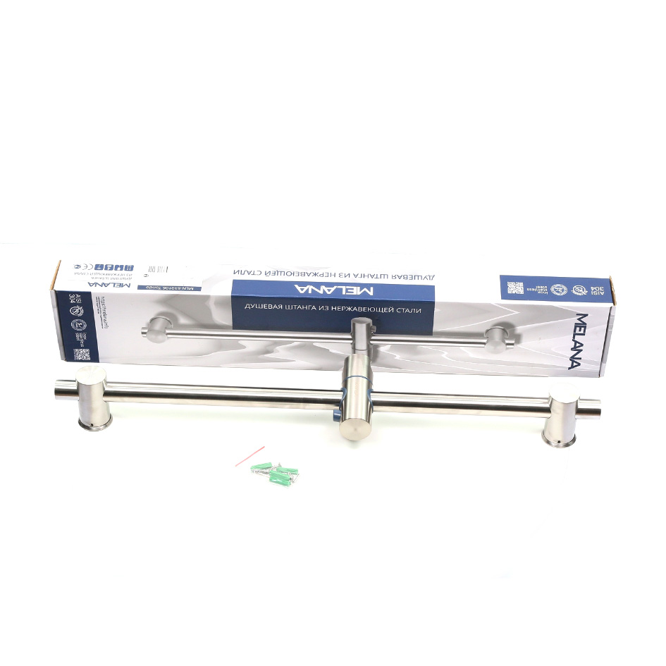 Штанга д/душа MELANA-610206 Cubo нерж.сталь - Вид №1