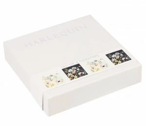 Подставка фарфоровая под чайные пакетики белая 10,5х10,5 см "Квинтэссенция. Арлекин", 4 штуки CHURCHILL ДИЗАЙНЕРСКИЕ 00-3951947 Белый