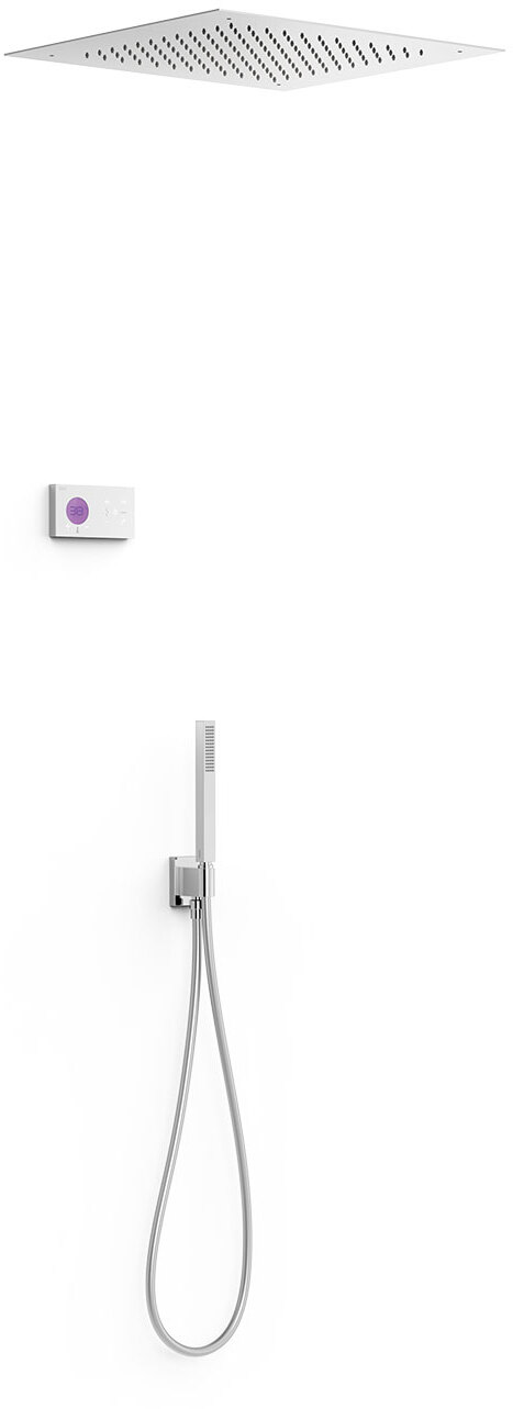 SHOWER TECHNOLOGY 2-ходовой встраиваемый электронный термостатический смеситель для душа, набор для душа-09286561 TRES
