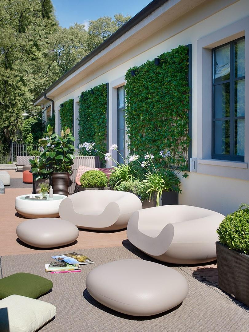 SLIDE Пуф садовый полиэтиленовый Chubby sun-id-1361342 - Вид №3