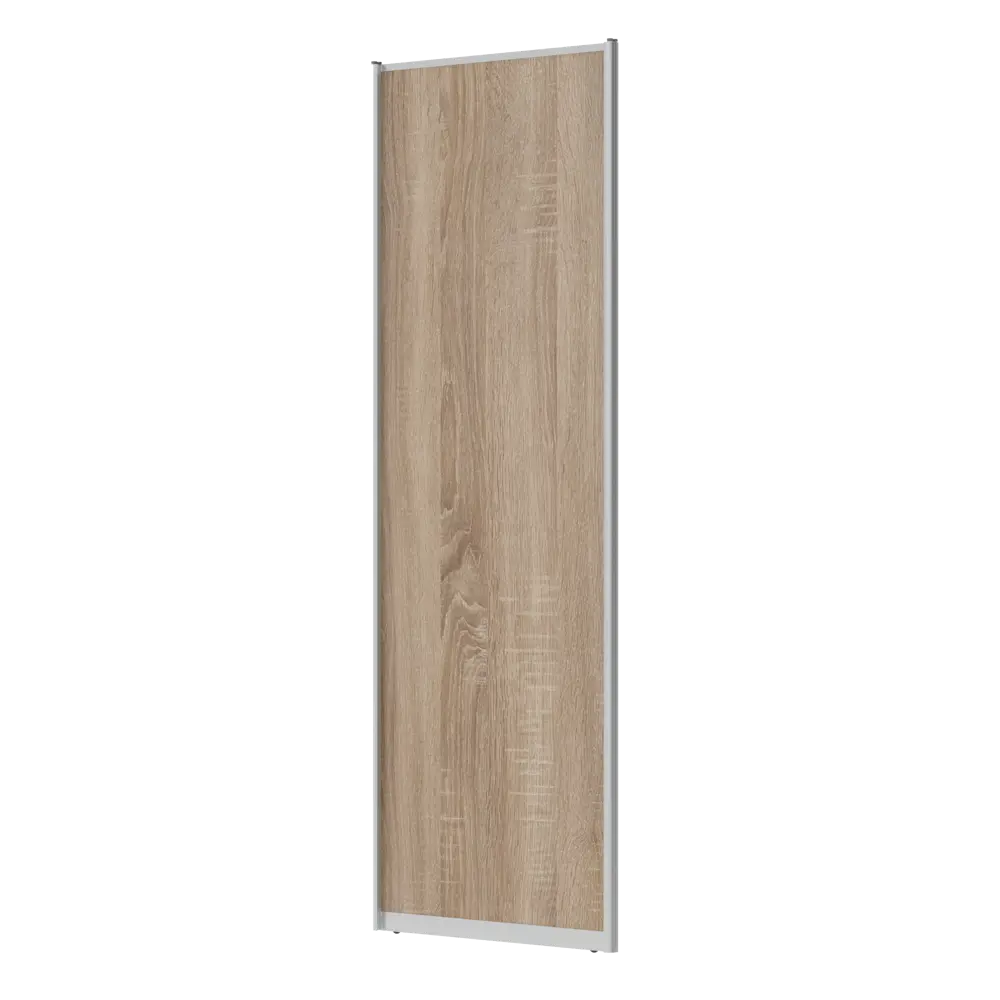 Дверь-купе KONSENSA 255.5x90.4 см МДФ цвет дуб сонома профиль матовое серебро STLM-2009185 - Вид №2