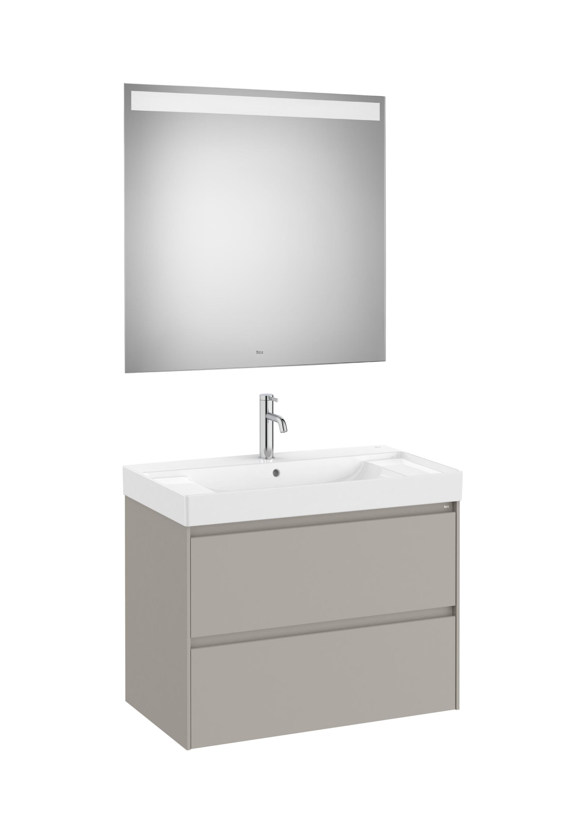 Деревянный одиночный умывальник с зеркалом Roca UNIK A8516 / A8517 ARCH-00015558 - Вид №15