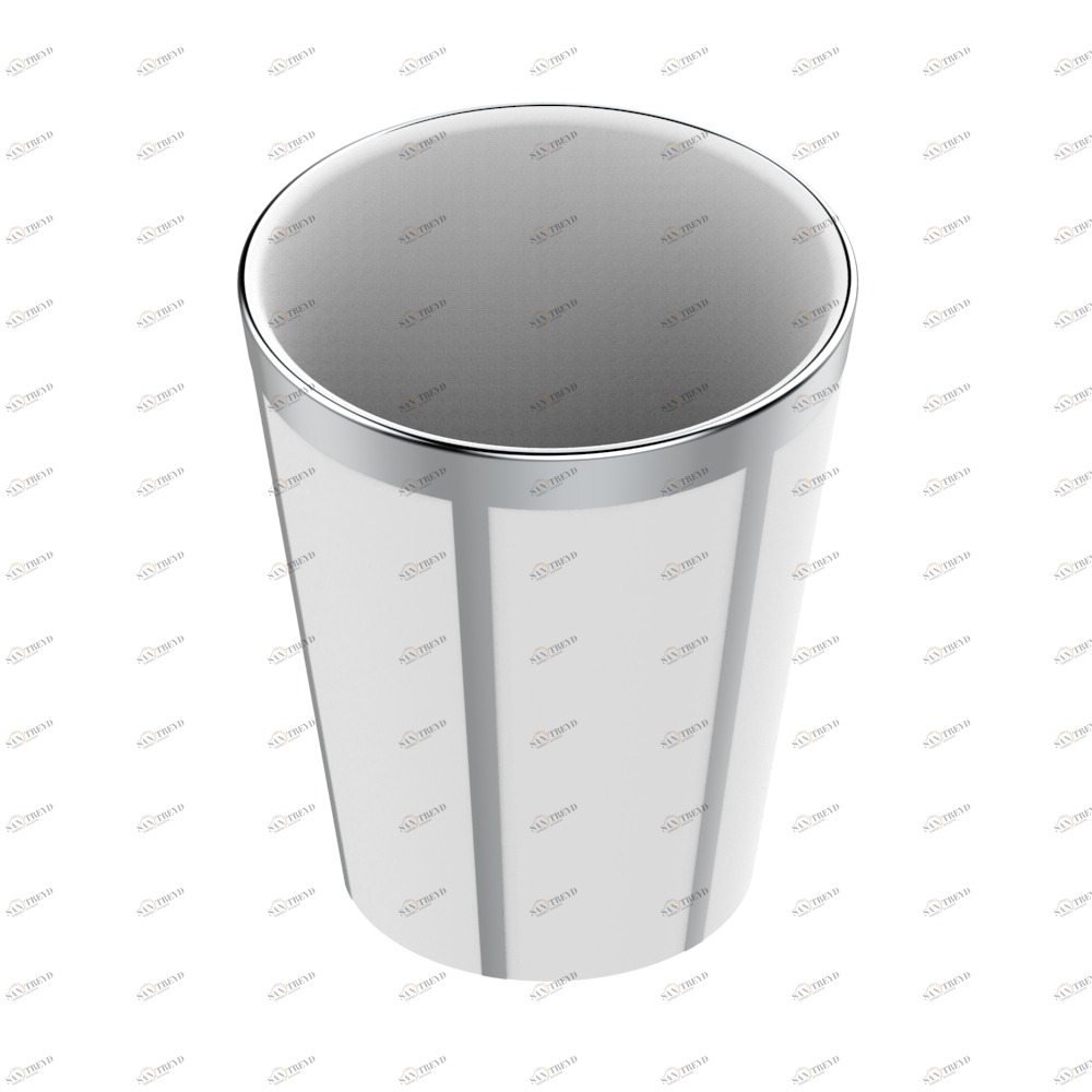 A7B-4608 Фарфоровый стакан Thg-paris Ithaque с платиновым декором Хром A7B-4608 CAT.A