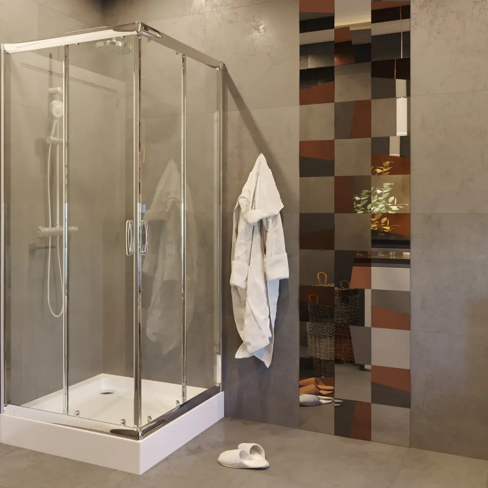 Зеркальная плитка SENSEA Mirox 3G квадратная 20×20 см для интерьера 82360906 NNLM STLM-0984011