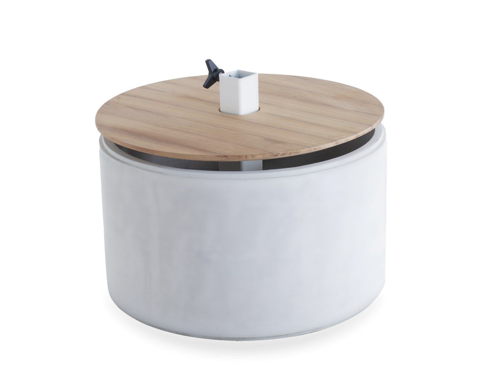 Основание для зонта из бетона и дерева от iroko Unopiù LIPARI ARCH-00069296