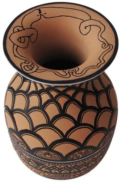 Kiasmo Терракотовая ваза Veia 2013kdvvei3 - Вид №1