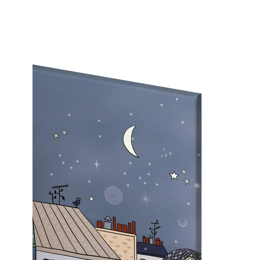 Картина на МДФ Крыши Парижа 30x60 см 3 шт POSTERMARKET STLM-2072724 - Вид №1