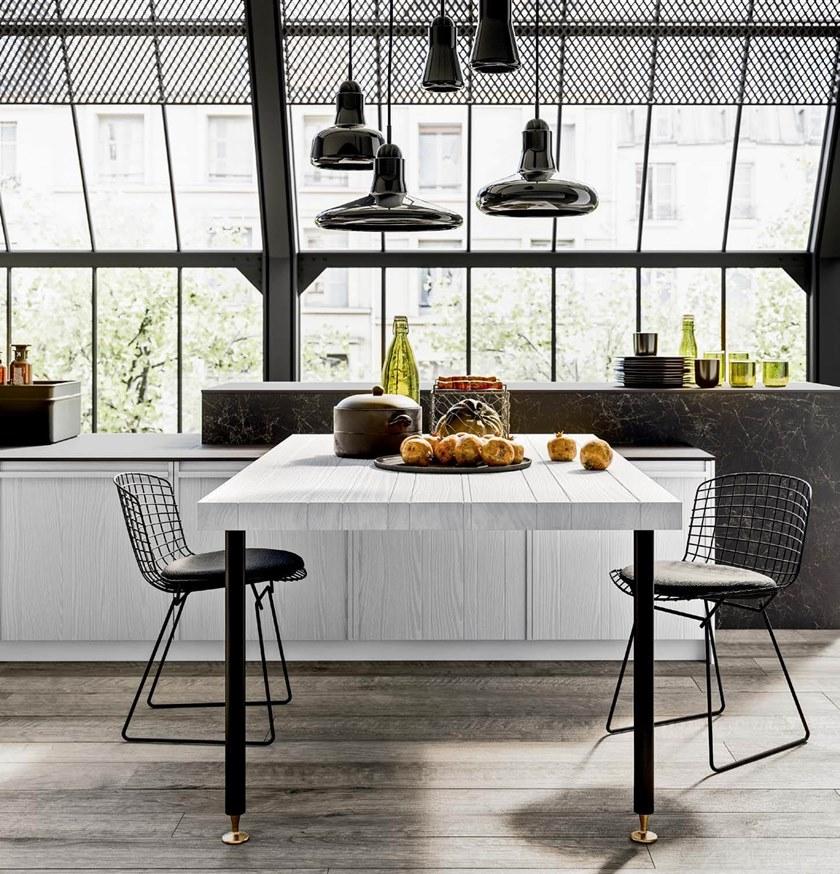 Composit Деревянная кухня с островом Pepper sun-id-1511175 - Вид №4