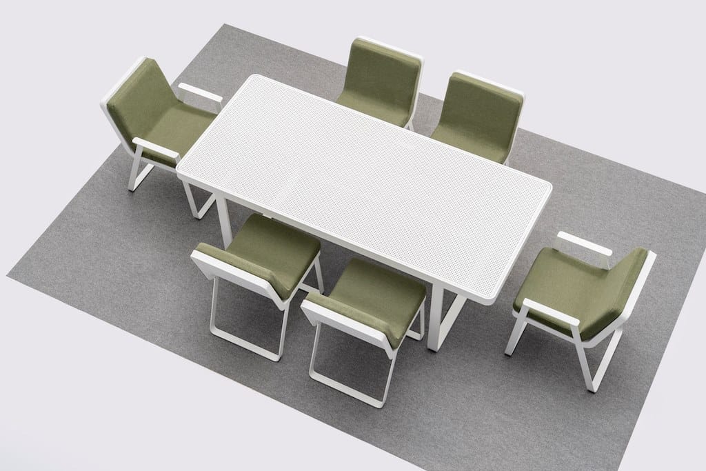 Алюминиевый садовый стул с подлокотниками Terraforma Makemake ARCH-00086122 - Вид №9