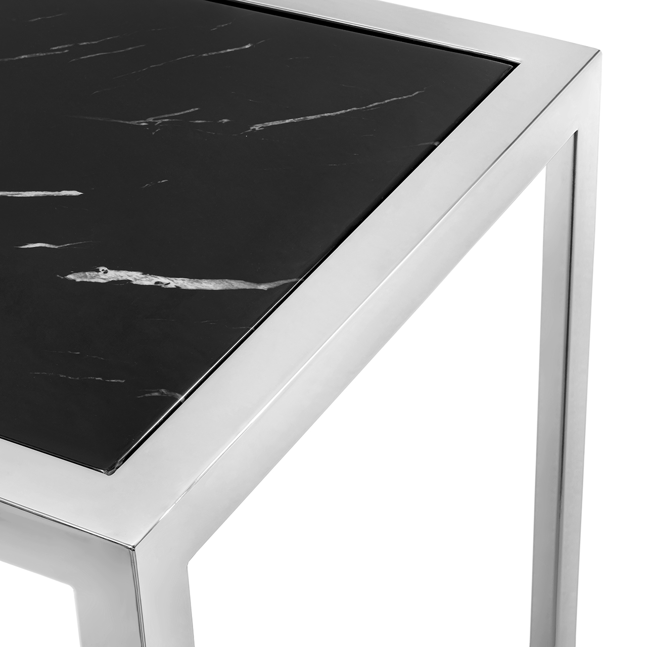 450287-BS ABHIKA КОНСОЛЬНАЯ КОРОНА ПРЯМАЯ H75 150X40 BLACK/SILVER  - Вид №11