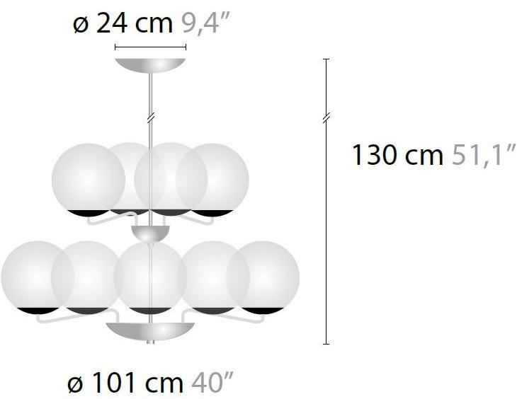ILFARI Подвесной светильник из металла с отраженным светом Innerbloom sun-id-1495773 - Вид №1