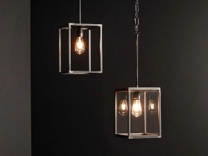 Стальной светодиодный подвесной светильник