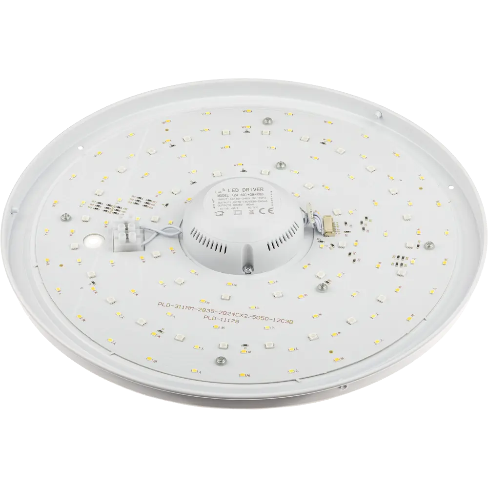Светильник настенно-потолочный светодиодный диммируемый Ritter Brilliance 52217 1 с д/у 60Вт 22 м² 2700К-6500К+RGB цвет белый 84428291 STLM-2104150  - Вид №7