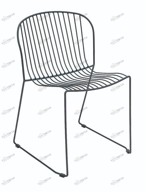iSimar Стул со стальными санями Bolonia 8072