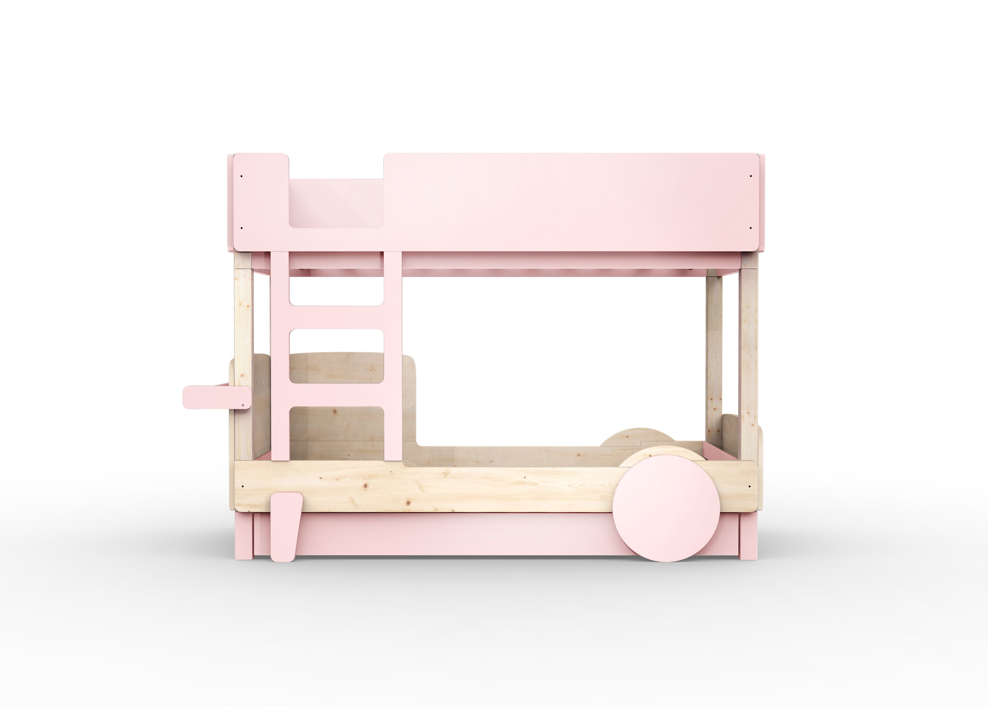 Деревянная двухъярусная кровать с выдвижной кроватью Mathy by Bols ARCH-00048116 - Вид №24