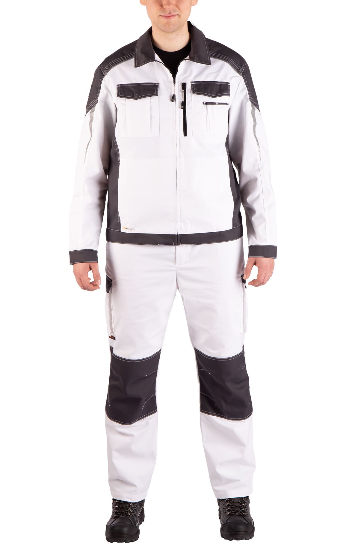 4974834 Костюм  NEW белый графит STATUS  Летняя спецодежда  размер 64-66/182-188  - Вид №15