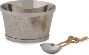 10645166 Michael Aram Чаша для орешков Michael Aram Плющ и дуб 10см, сталь нержавеющая Сталь нержавеющая