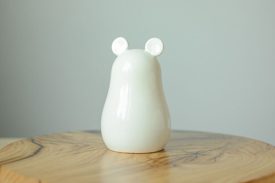 MOU-1-02 Копилка разбивная «мышка-матрешка» Экочеловеки  - Вид №1