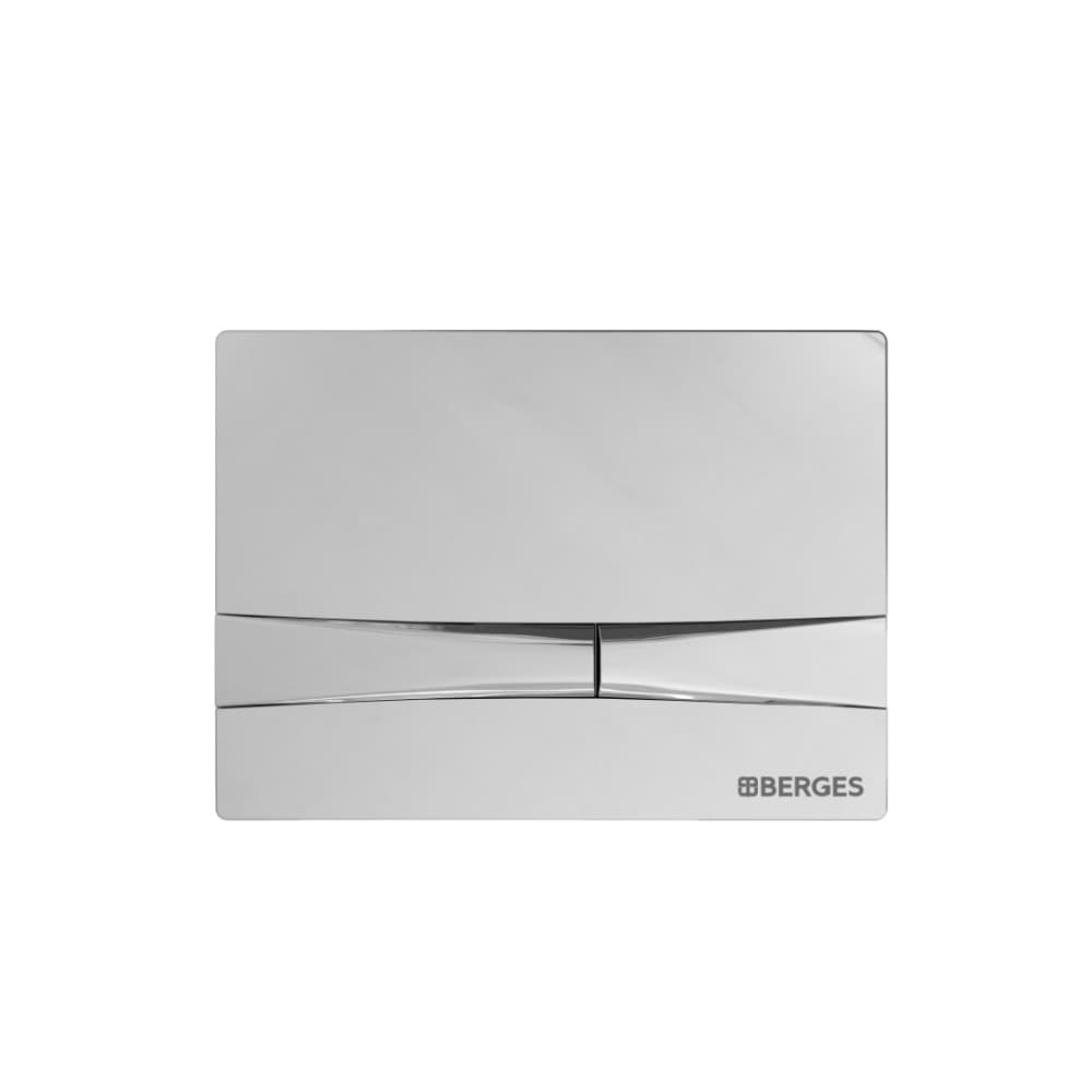 040053 Кнопка F3 (Frame) хром глянец, для инсталляции NOVUM  Berges EGO - Вид №4