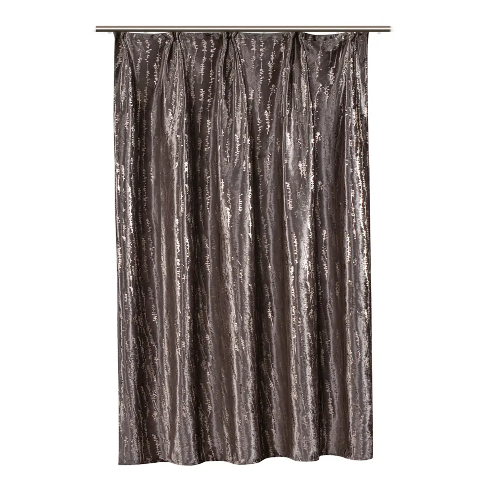 Штора на ленте Inspire Seeme 200x280 см цвет коричнево-золотистый 83561960 STLM-2212448  - Вид №1