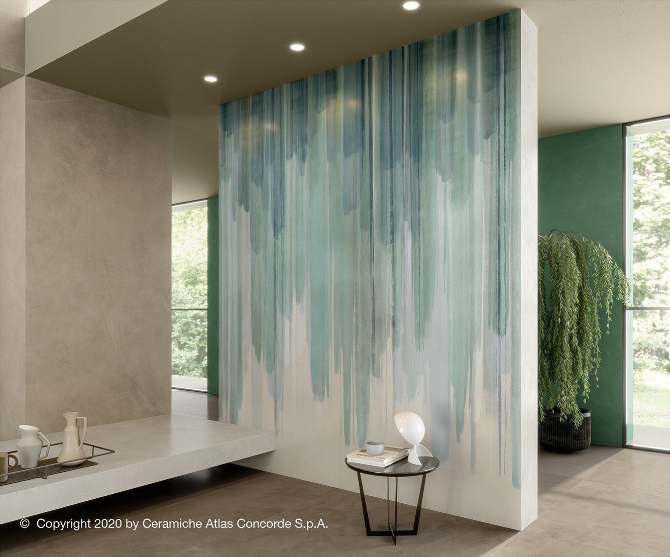 Пол из керамогранита с эффектом смолы Atlas Concorde ARCH-00028612 - Вид №40