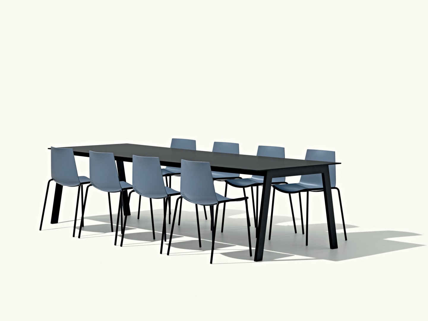 Cuba 620 Стул со стальным каркасом, 4 ножки. Полипропиленовая оболочка. Et al. Cuba - Вид №5