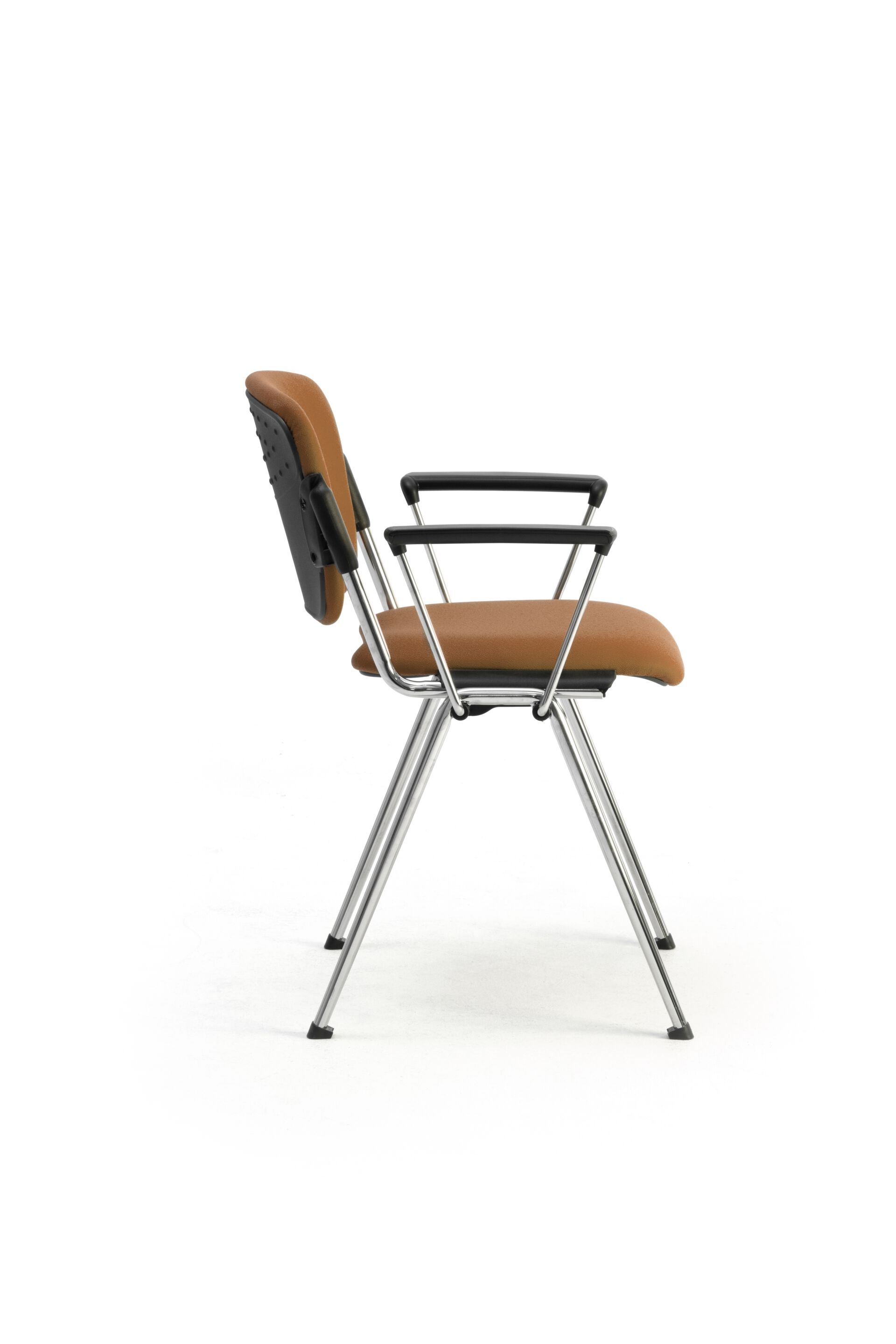 Стул из стали и ткани с подлокотниками Leyform ARCH-00112840 - Вид №2