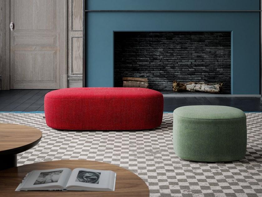 Liu Jo Living Collection Прямоугольный пуф из ткани с обивкой Ceci est un caillou sun-id-1437057 - Вид №2