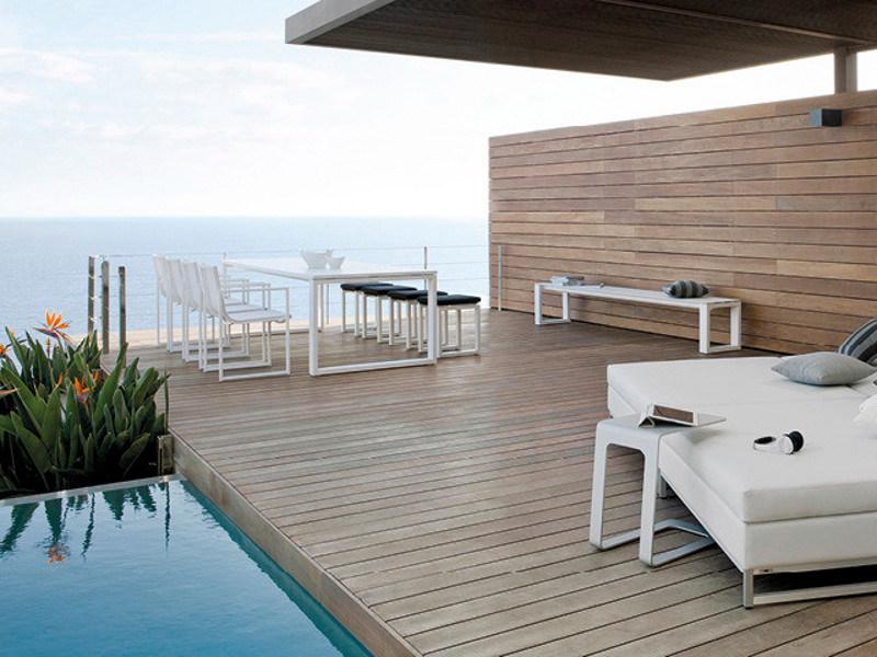 MANUTTI Прямоугольный алюминиевый садовый стол Fuse sun-id-1422001 - Вид №3