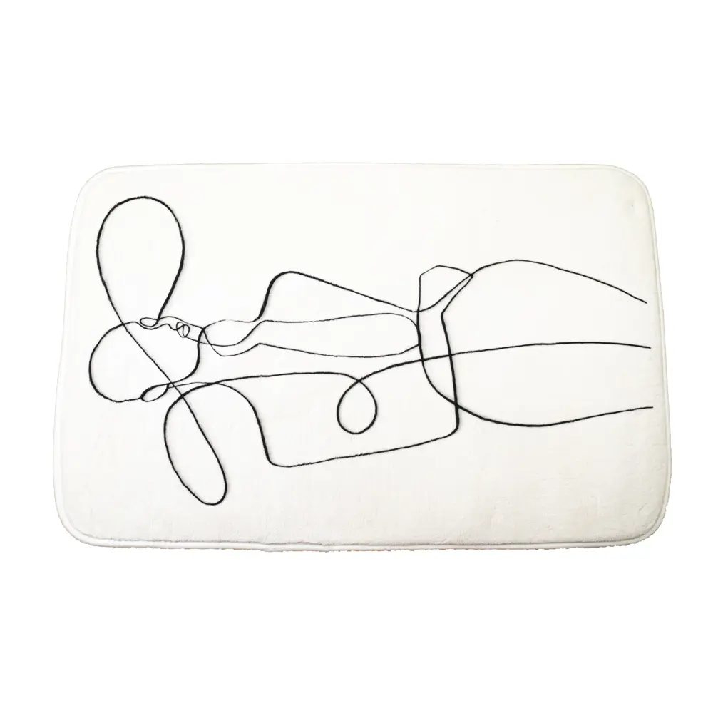 Коврик для ванной SWENSA Lady - элегантный акцент вашей ванной комнаты 89379363 STLM-1538115