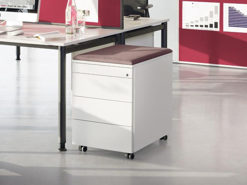 Wiesner-Hager Офисный комод из искусственной древесины на колесиках Float_fx sun-id-1433208 - Вид №1