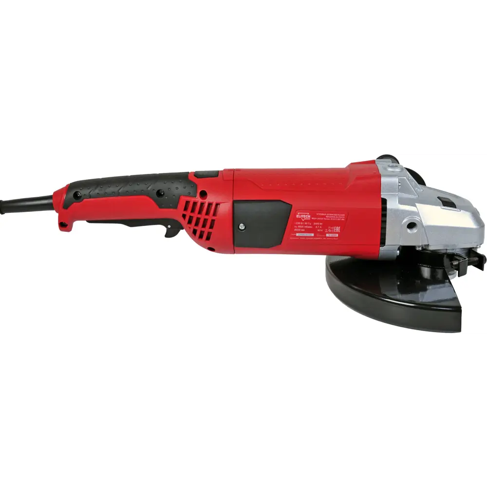 УШМ сетевая Elitech 2023Э Промо, 2000 Вт, 230 мм 86370528 STLM-2071370  - Вид №7