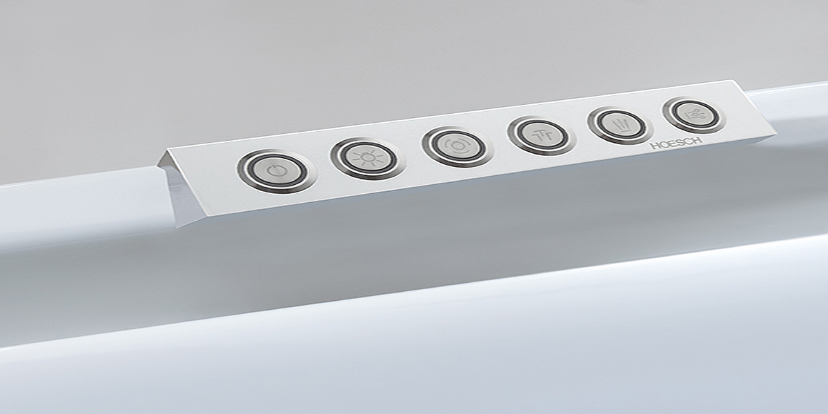 Ванна свободно стоящая ERGO+ 207 см с гидро и аэромассажной системой Ergo+ HOESCH 6439 - Вид №1