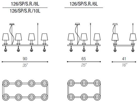 Aiardini Люстра с кристаллами Elegance sun-id-1453600 - Вид №2