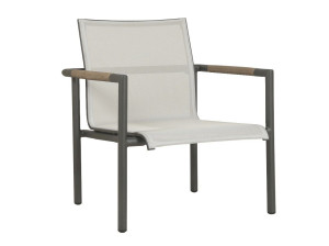 Алюминиевый садовый стул с подлокотниками