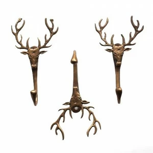 Крючок Олень HAPPY STATION ДИЗАЙНЕРСКИЕ 009025 Коричневый