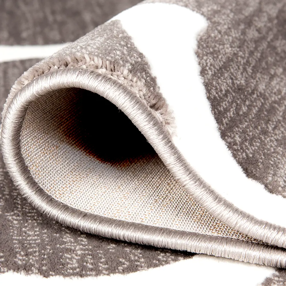 Ковер полипропилен Mega Carving 200x300 см цвет светло-серый MERINOS STLM-2200075 - Вид №2