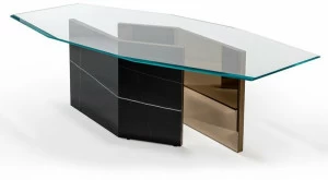 Reflex Восьмиугольный стол из особо прозрачного или окрашенного стекла Cubitum