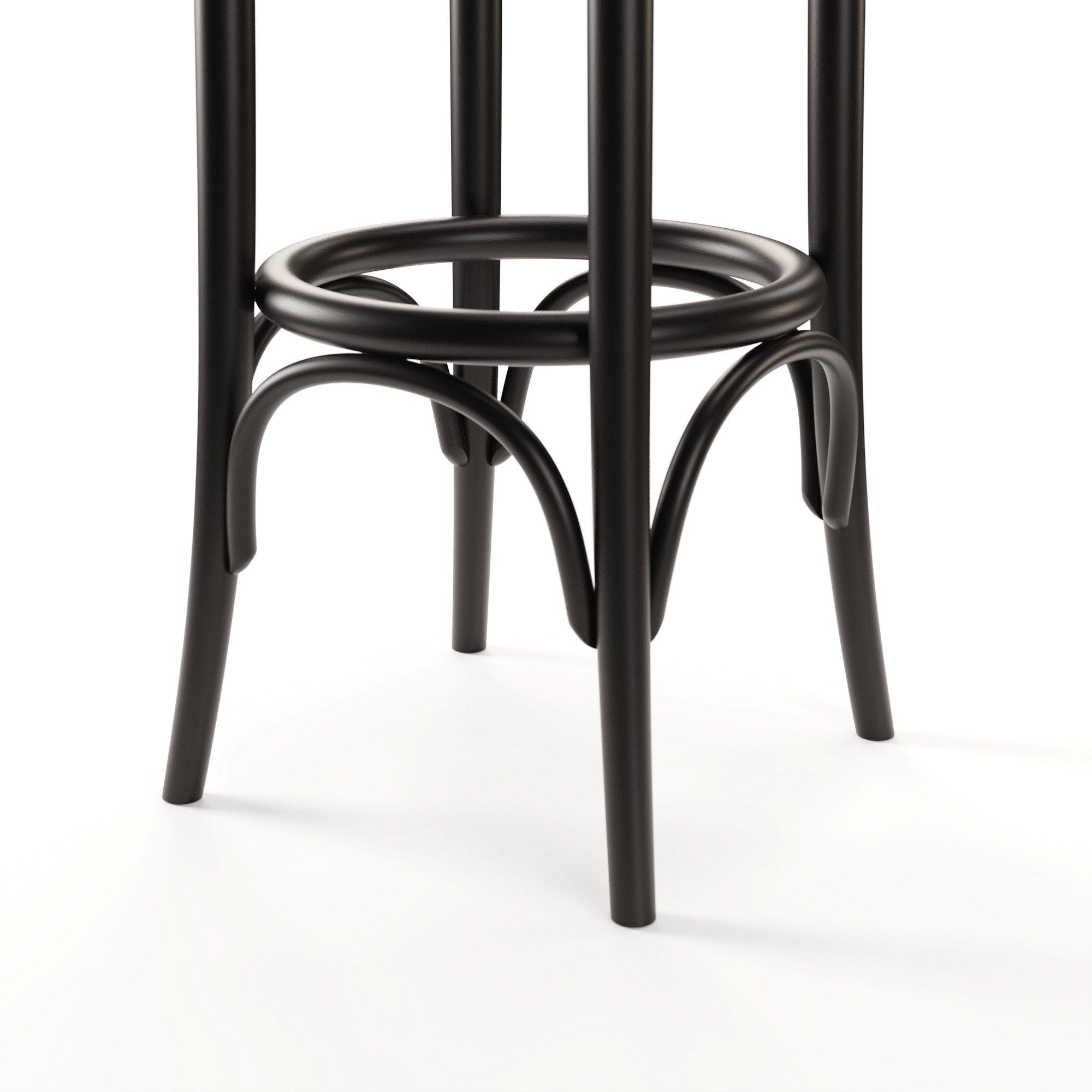 Высокий стул из бука с подставкой для ног TON 73 ARCH-00023211 - Вид №6