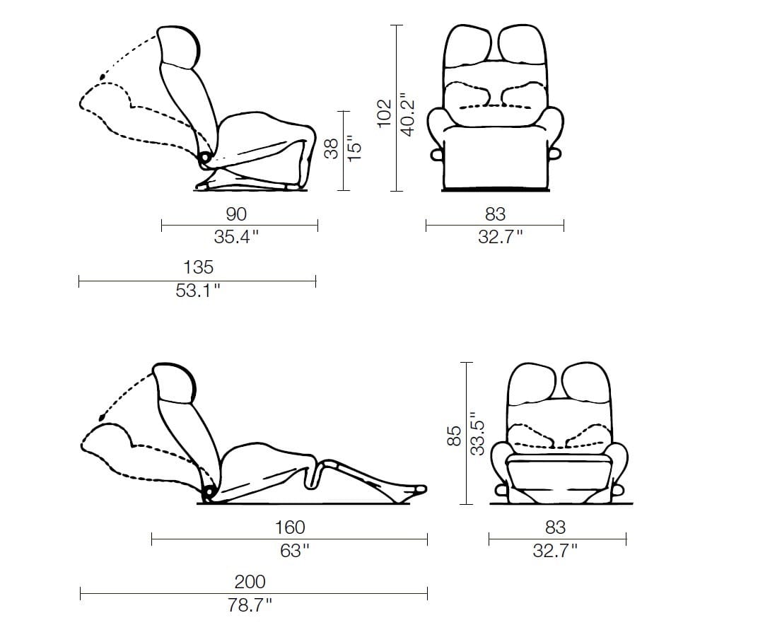 Кресло CASSINA WINK ARCH-00108872 - Вид №4